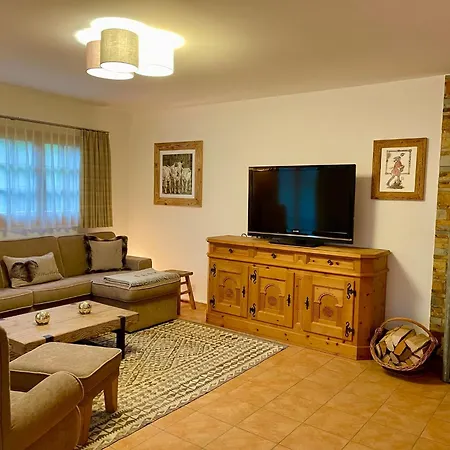 Cozy Bus In Front Of The Door