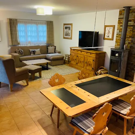 Cozy Bus In Front Of The Door