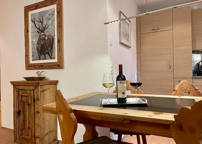 Cozy Bus In Front Of The Door *