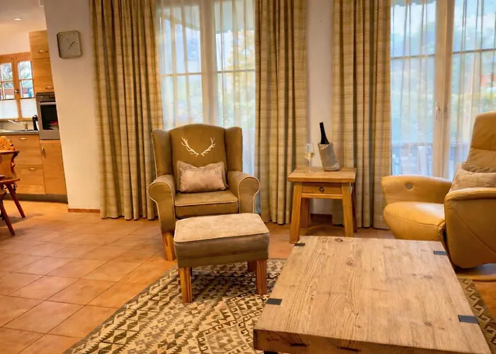 Cozy Bus In Front Of The Door Laax