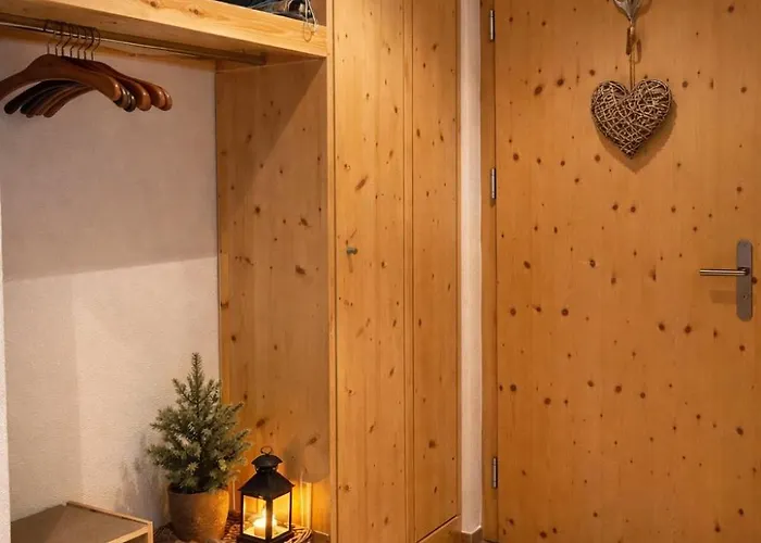 Cozy Bus In Front Of The Door Laax