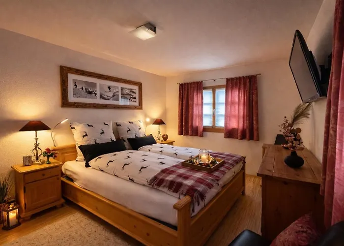 Cozy Bus In Front Of The Door Laax